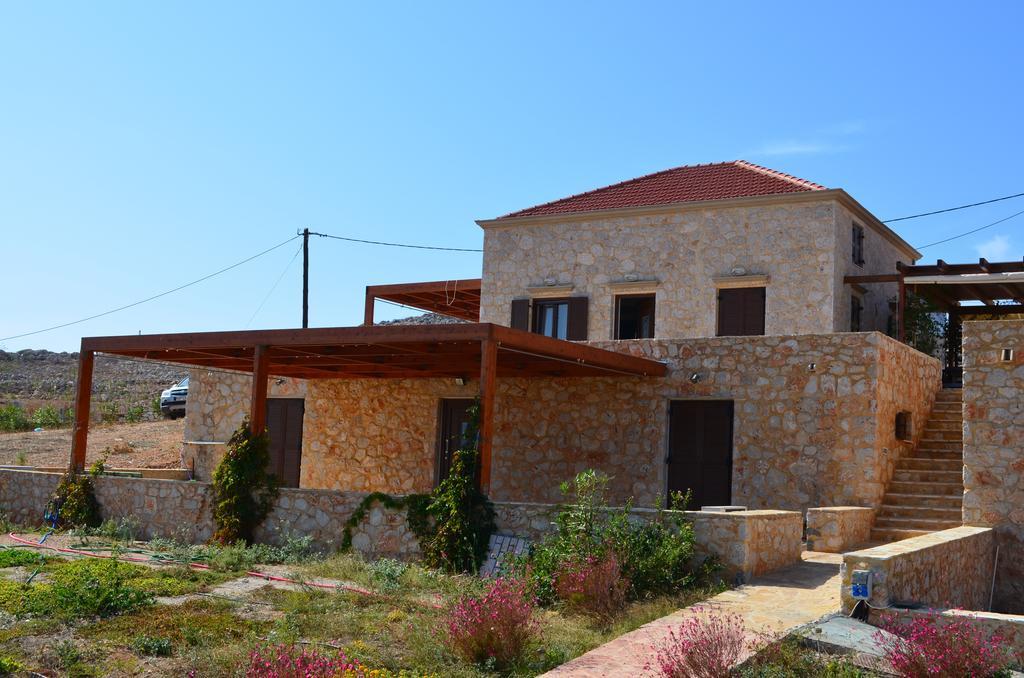 Villa Romanza Beach Villa Chalki Town ภายนอก รูปภาพ